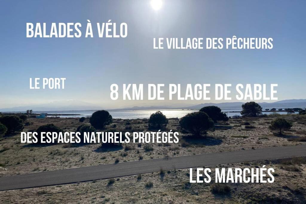 Апартаменты Le Barca Playa - Climatise - Terrasse Et Parking Prive Ле Баркарес Экстерьер фото